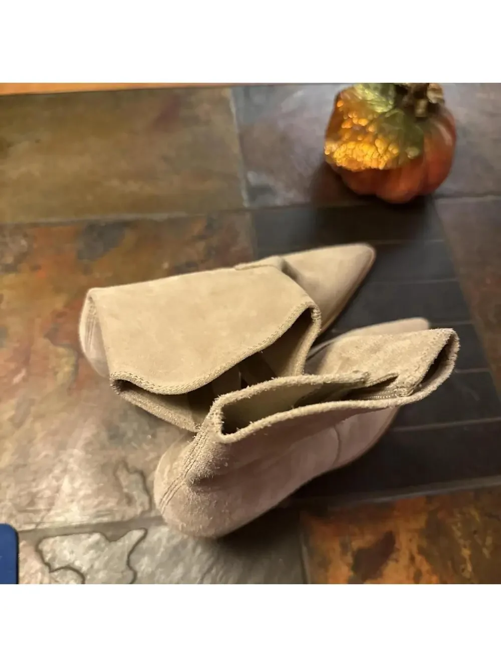 Jeffrey Campbell Western Boot $325 , Natural / Eggshell Leather, Sz 10